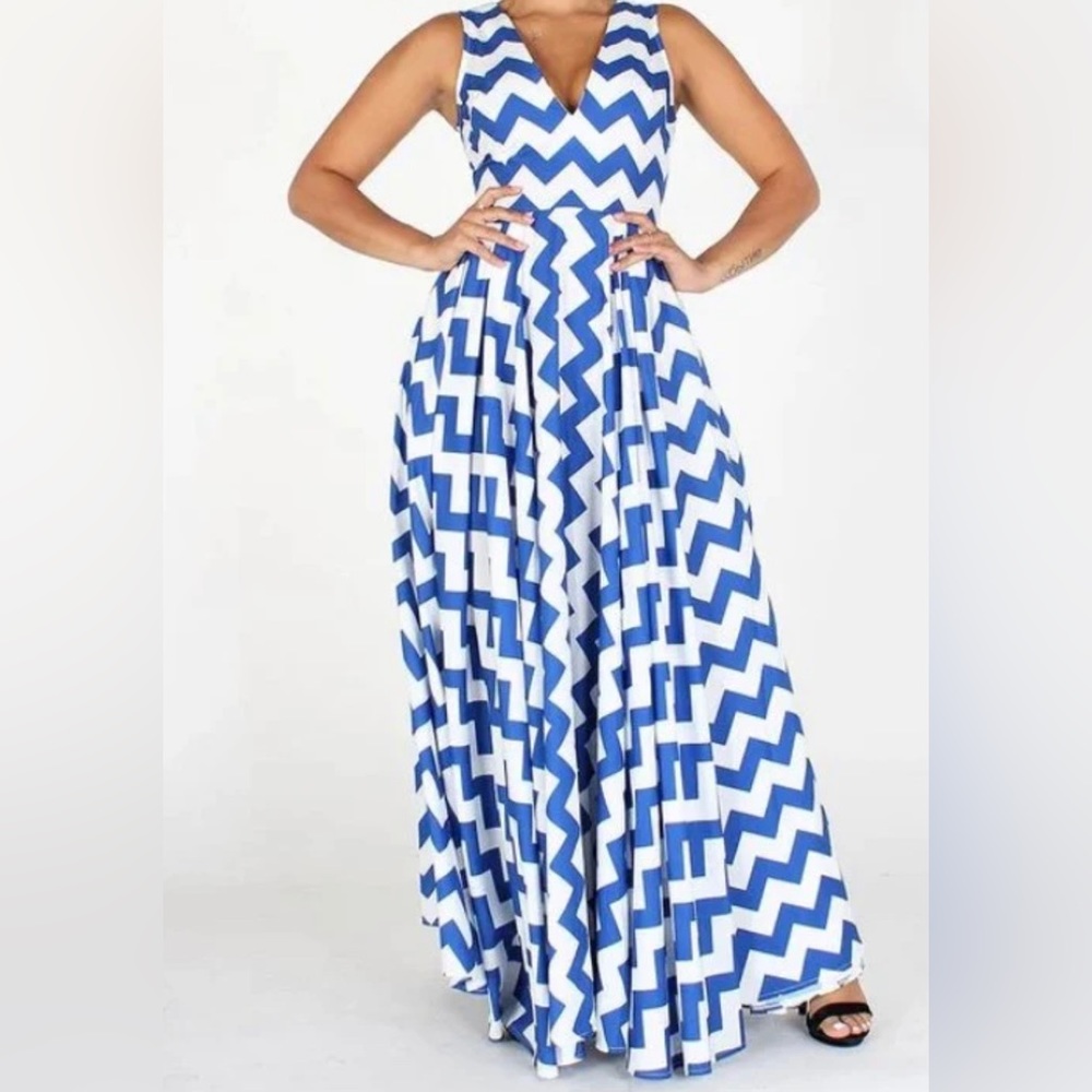 Beach Bluee Maxi